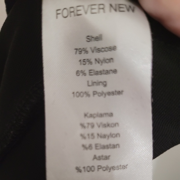 Forever New figure hugging mini dress AU10 - Picture 4 of 4